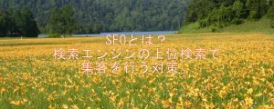 SEOとは?検索エンジンの上位検索で集客を行う対策。 SEOとは?検索エンジンの上位検索で集客を行う対策。